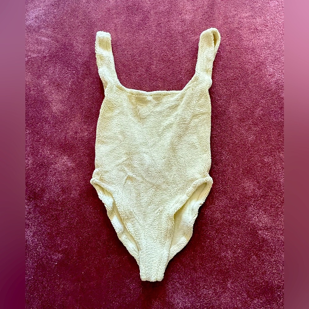 HUANZA G LEMON YELLOW ONE PIECE